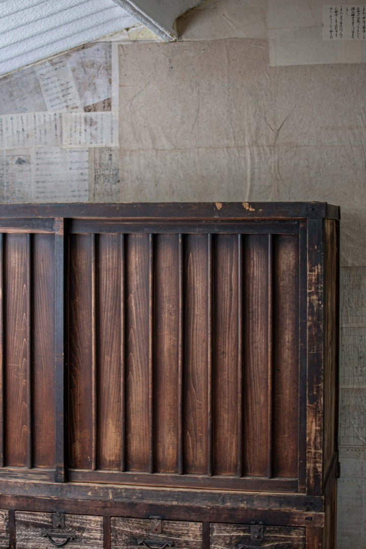 19C Antique Japanese Mizuya Tansu - Merchant’s Chest