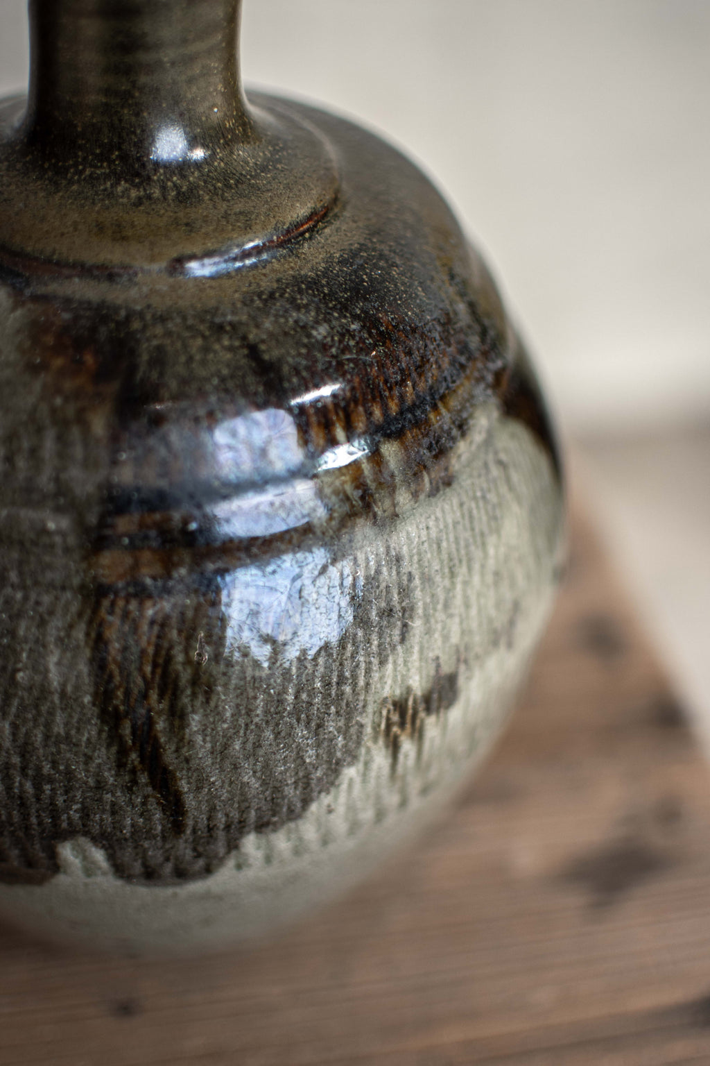 Antique Japanese Sake Bottle