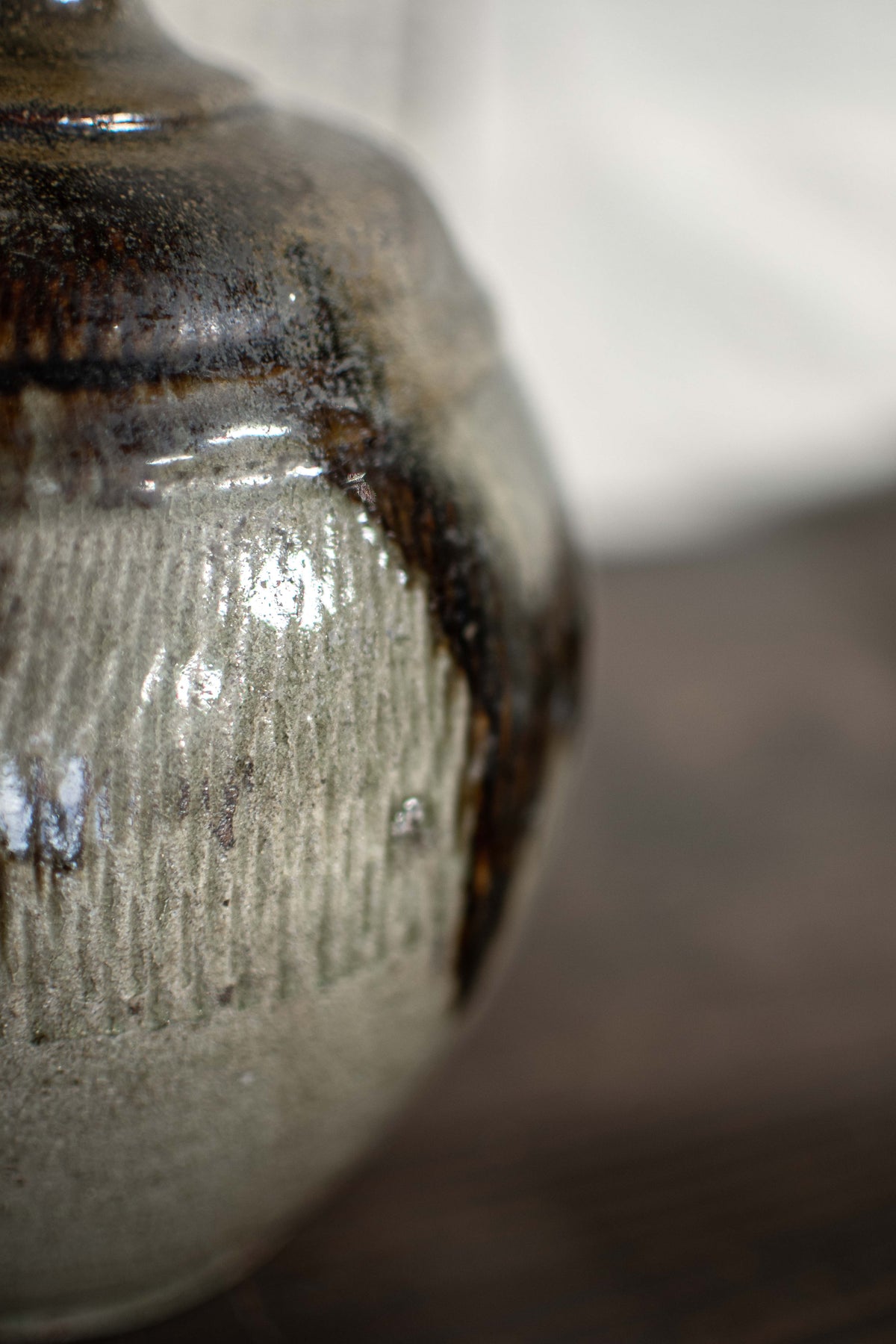 Antique Japanese Sake Bottle
