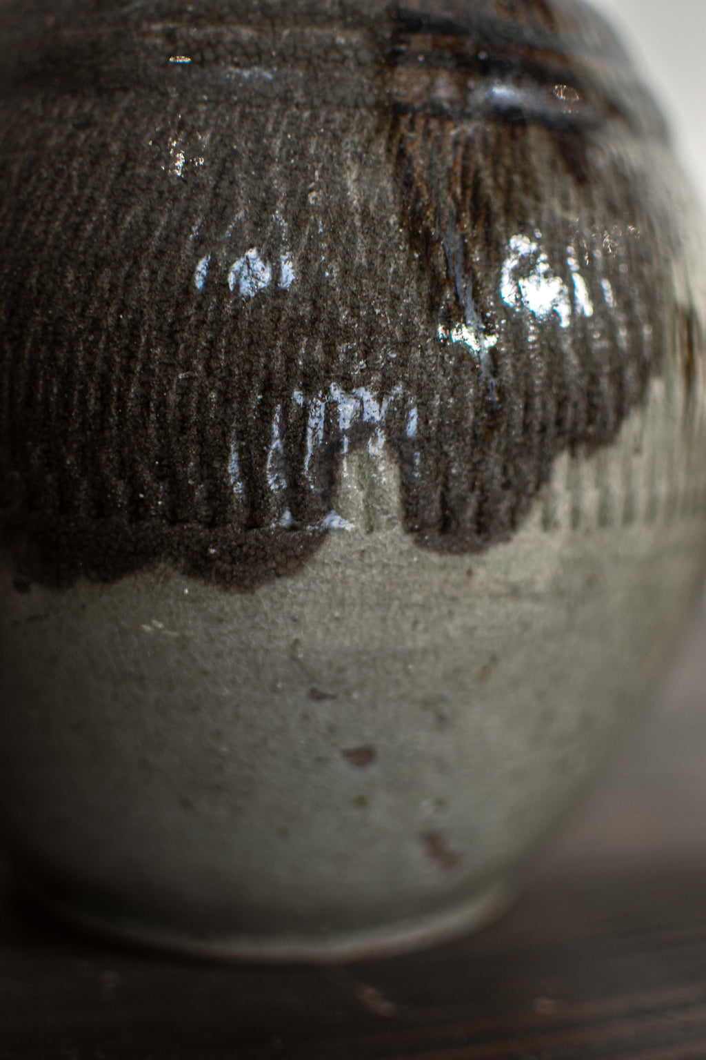 Antique Japanese Sake Bottle