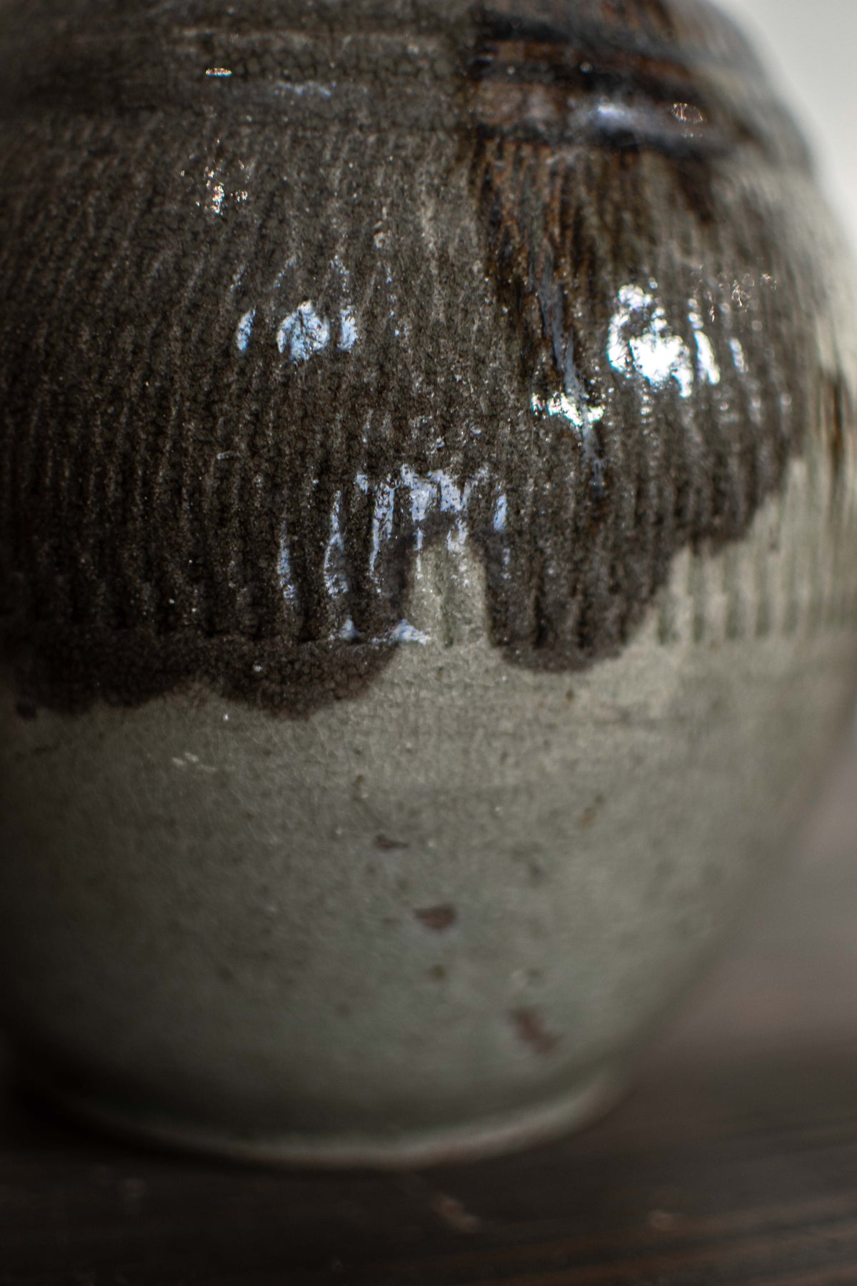 Antique Japanese Sake Bottle