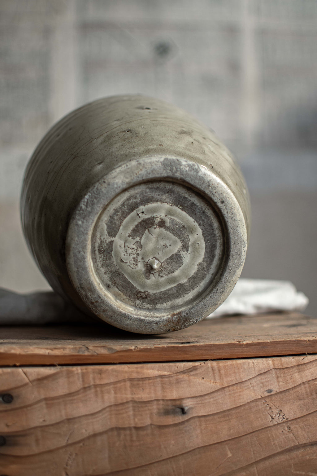 Antique Japanese Tokkuri Sake Bottle