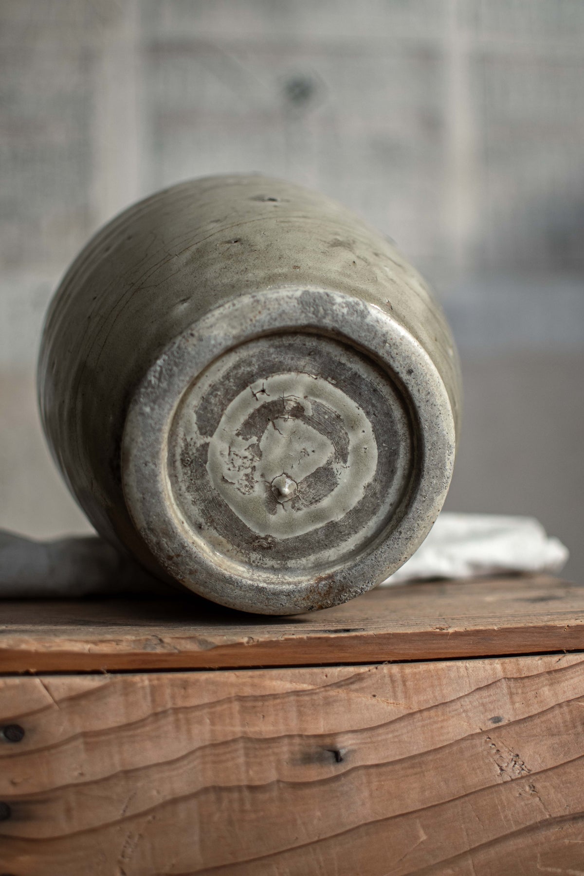 Antique Japanese Tokkuri Sake Bottle