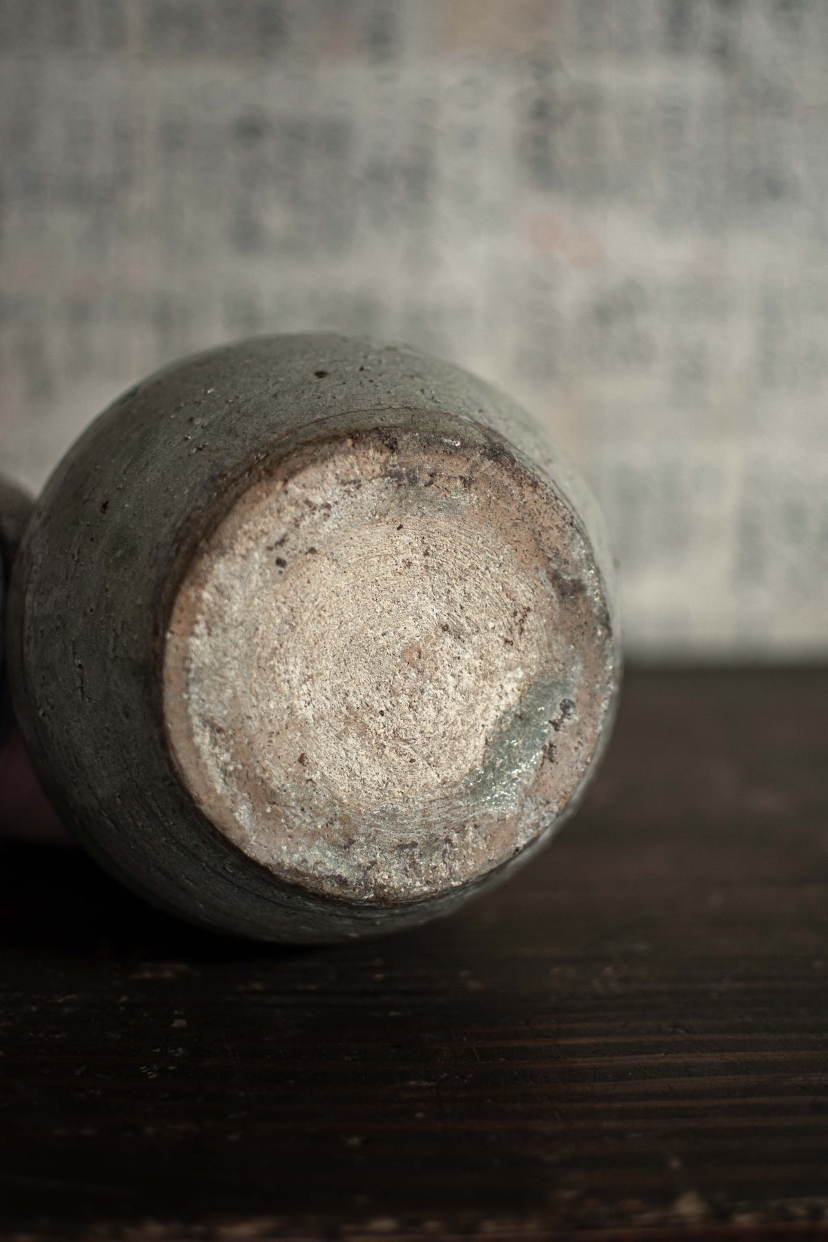 Antique Japanese Plain Ceramic Vase