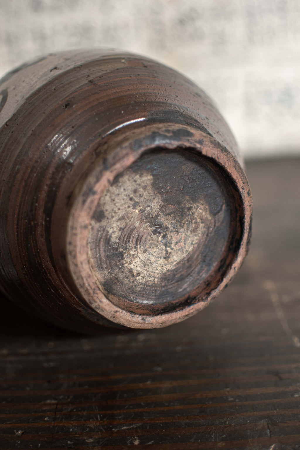 Antique Japanese Tokkuri Sake Bottle