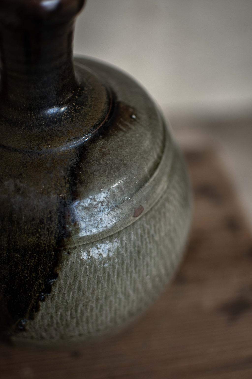 Antique Japanese Sake Bottle